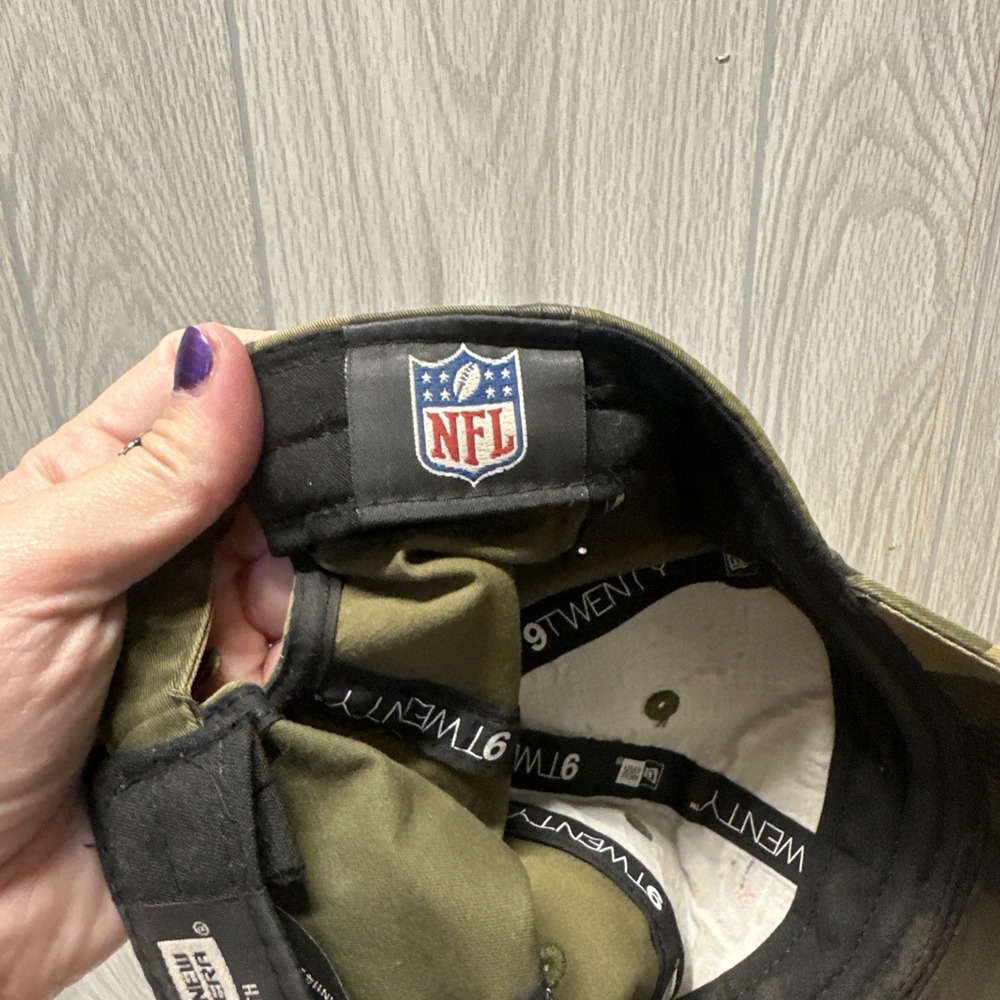 NFL Ravens Youth Camo Baltimore Ravens Camouflage Baseball Hat National Football - Picture 8 of 8